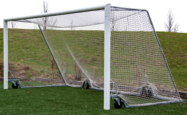 Fotbollsnät , 7 mot 7 PP 45 mm maska vitt