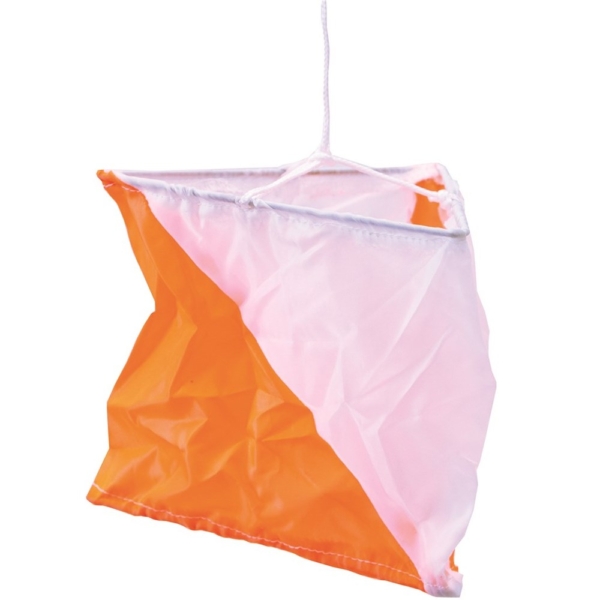 Orienteringsskärm i nylon färg/vit 15 X 15 cm