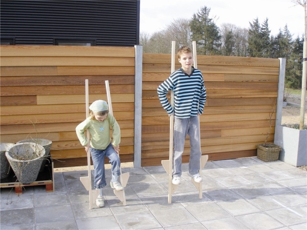 Trästyltor 180 cm