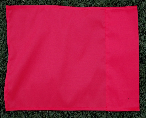 Hörnflagga röd, 32 mm