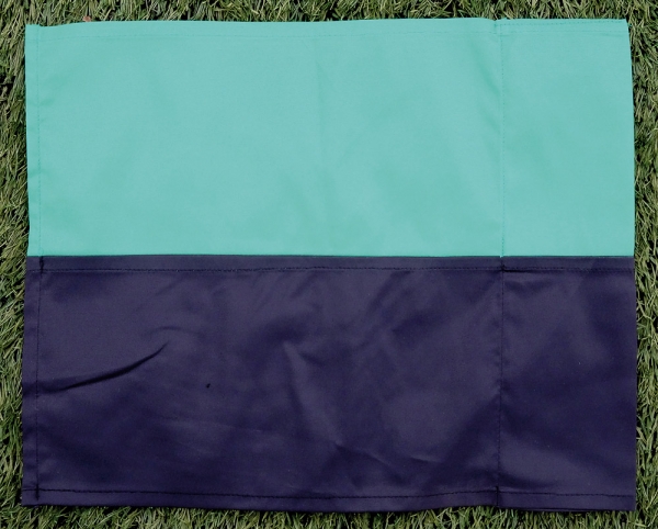 Hörnflagga Grön/Svart