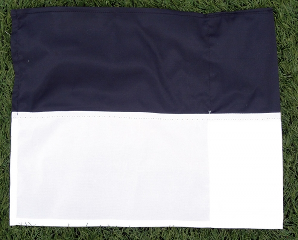 Hörnflagga Svart/Vit