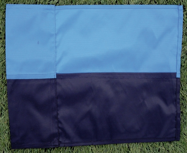 Hörnflagga Blå/Svart