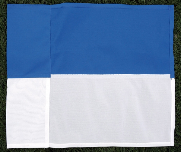 Hörnflagga Blå/Vit