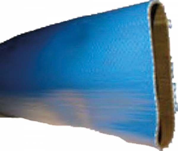 Avtappningsslang, PVC, blå, 25 mm/ 50m