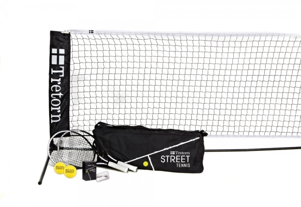 Street tennisnät Tretorn,svart