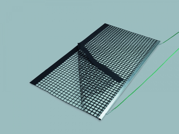 Släpnät Aluminium, PVC, dubbelt